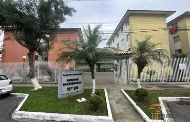 Imagem: O apartamento possui 1 Dormitório, 1 Banheiro, 1 Vaga na garagem