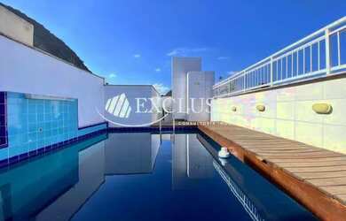 Imagem: O apartamento na cobertura possui 3 Dormitórios, 5 Banheiros