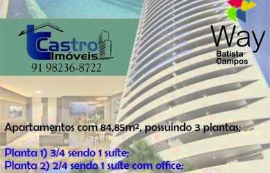 Imagem: O apartamento possui 3 Dormitórios, 2 Banheiros, 1 Vaga na