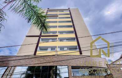 Imagem: O apartamento possui 1 Dormitório, 1 Banheiro, 1 Vaga na garagem