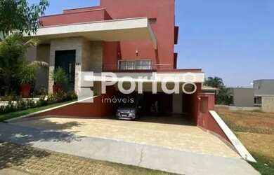 Imagem: A casa em condomínio possui 4 Dormitórios, 5 Banheiros, 5