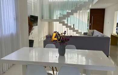 Imagem 10: CASA DESLUMBRANTE COM 3 SUÍTES NO ALPHAVILLE LITORAL NORTE III -FRENTE...