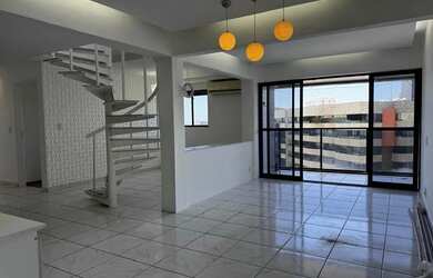 Imagem: O apartamento na cobertura possui 4 Dormitórios, 5 Banheiros