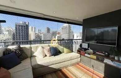 Imagem: O apartamento na cobertura possui 2 Dormitórios, 2 Banheiros