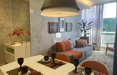 Imagem: O apartamento possui 2 Dormitórios, 2 Banheiros, 1 Vaga na