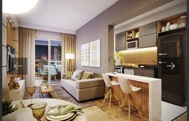 Imagem: O apartamento possui 2 Dormitórios, 2 Banheiros, 1 Vaga na