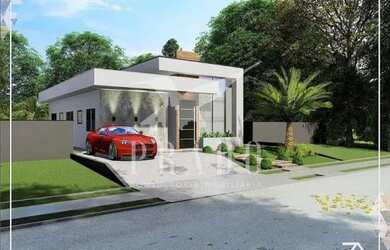 Imagem: A casa em condomínio possui 3 Dormitórios, 3 Banheiros, 2