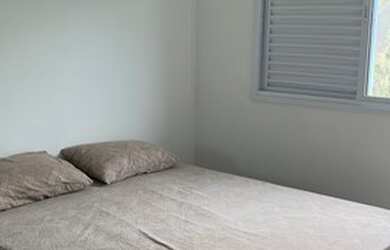 Imagem: O apartamento possui 1 Dormitório, 1 Banheiro, 1 Vaga na garagem