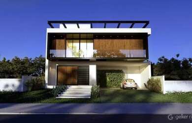 Imagem: A casa possui 2 Dormitórios, 3 Banheiros, 3 Vagas na garagem