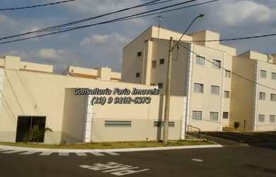 Imagem: O apartamento possui 2 Dormitórios, 1 Banheiro, 2 Vagas na