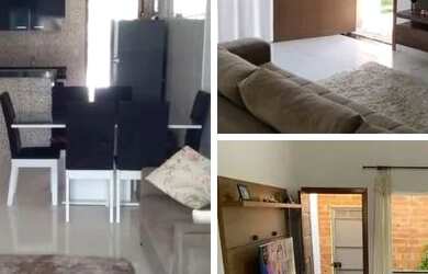 Imagem: A casa possui 3 Dormitórios, 1 Banheiro, 2 Vagas na garagem