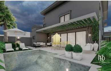 Imagem: A casa em condomínio possui 3 Dormitórios, 4 Banheiros, 4