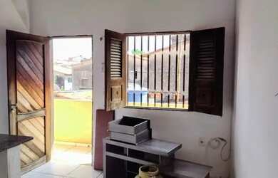 Imagem: A kitnet possui 1 Dormitório, 1 Banheiro e está localizado