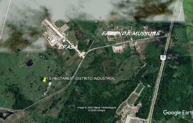 Imagem: O terreno possui 15.000m² de Área e está localizado em Estados