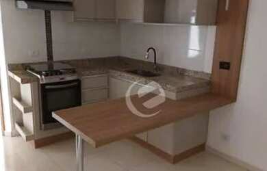 Imagem: O apartamento na cobertura possui 2 Dormitórios, 1 Banheiro