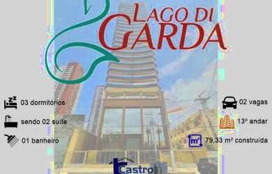 Imagem: O apartamento possui 3 Dormitórios, 3 Banheiros, 2 Vagas na