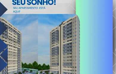 Imagem: O apartamento possui 2 Dormitórios, 2 Banheiros, 1 Vaga na