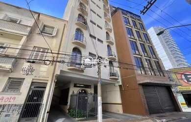 Imagem: O apartamento possui 1 Dormitório, 1 Banheiro, 37m² de Área