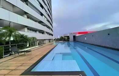 Imagem: O apartamento possui 1 Dormitório, 1 Banheiro, 1 Vaga na garagem