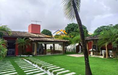 Imagem: A casa em condomínio possui 4 Dormitórios, 3 Banheiros, 3