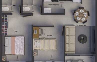 Imagem 12: Apartamento à venda, 51 m² por R$ 241.900,00 - Estados - João Pessoa/PB