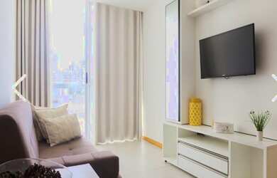 Imagem: O apartamento possui 1 Dormitório, 1 Banheiro, 1 Vaga na garagem