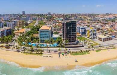 Imagem: O apartamento na cobertura possui 5 Dormitórios, 3 Banheiros