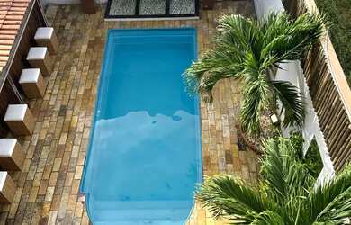 Imagem: A pousada chalé possui 5 Dormitórios, 5 Vagas na garagem e