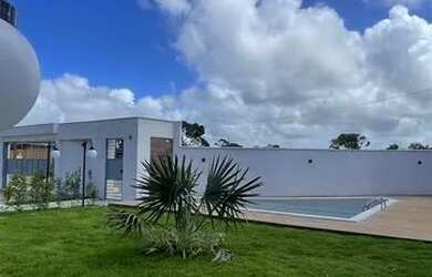 Imagem: A casa em condomínio possui 4 Dormitórios, 3 Banheiros, 1