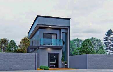 Imagem: A casa em condomínio possui 3 Dormitórios, 3 Banheiros, 2