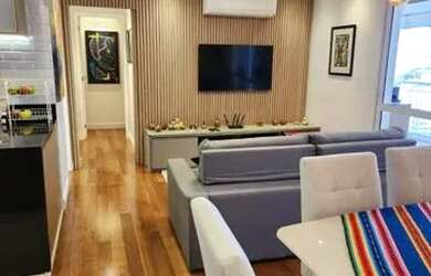 Imagem: O apartamento possui 2 Dormitórios, 2 Banheiros, 2 Vagas na