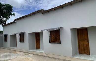 Imagem: O apartamento possui 1 Dormitório, 1 Banheiro, 1 Vaga na garagem