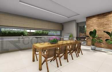 Imagem: A casa em condomínio possui 3 Dormitórios, 4 Banheiros, 4