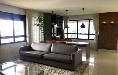 Imagem 5: Alugo Apartamento 3 Suítes 170m2 3 Vagas Mobiliado e Decorado Jardim...