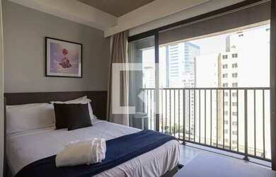 Imagem: A kitnet possui 1 Dormitório, 1 Banheiro, 18m² de Área e