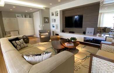 Imagem: O apartamento possui 3 Dormitórios, 4 Banheiros, 2 Vagas na