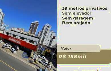 Imagem: A kitnet possui 1 Dormitório, 1 Banheiro, 39m² de Área e