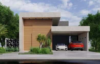 Imagem: A casa em condomínio possui 3 Dormitórios, 4 Banheiros, 4