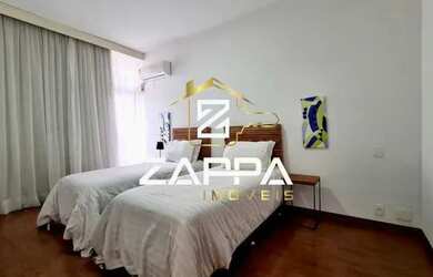 Imagem 12: Quadra da praia de Copacabana com varandão e vista mar