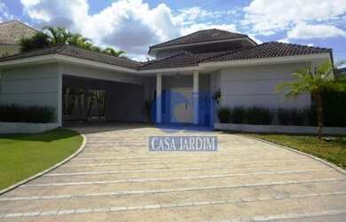 Imagem: A casa em condomínio possui 4 Dormitórios, 4 Banheiros, 3