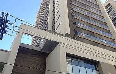 Imagem: O apartamento possui 1 Dormitório, 1 Banheiro, 1 Vaga na garagem