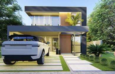 Imagem 1: Casa condomínio Fechado Sunville 189m² 4 Suítes, 02 Vagas, Piscina, Esp. Gourmet