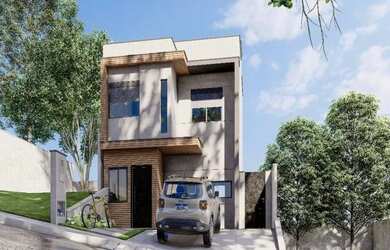 Imagem: A casa em condomínio possui 3 Dormitórios, 3 Banheiros, 2