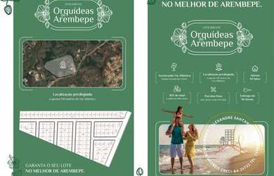 Imagem: O terreno possui 180m² de Área e está localizado em Arembepe