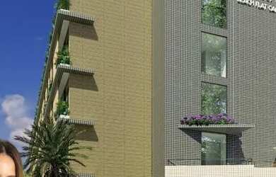 Imagem: O apartamento possui 2 Dormitórios, 1 Banheiro, 1 Vaga na garagem