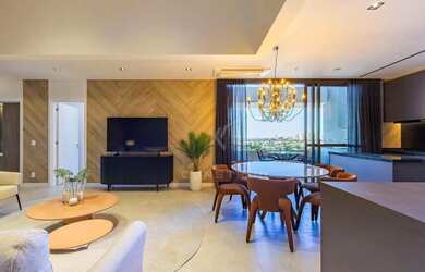 Imagem: O apartamento possui 3 Dormitórios, 5 Banheiros, 3 Vagas na