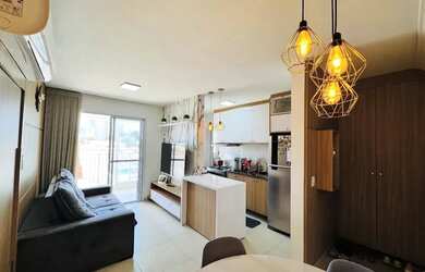 Imagem: O apartamento possui 3 Dormitórios, 2 Banheiros, 2 Vagas na