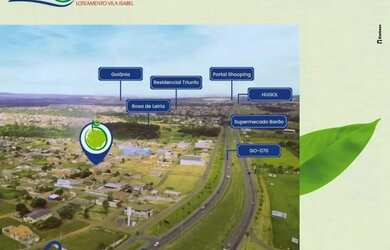 Imagem: O terreno possui 231m² de Área e está localizado em Goianira