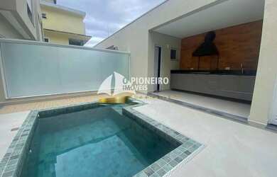 Imagem: A casa em condomínio possui 3 Dormitórios, 3 Banheiros, 2