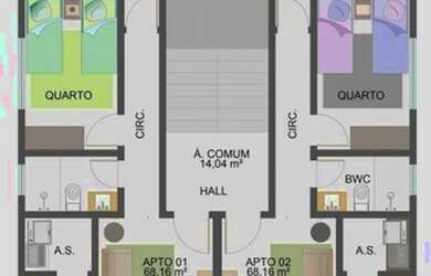 Imagem 10: Residencial Di Trento. Churrasqueira, 68m² de Área, 1 Vaga na garageme2...